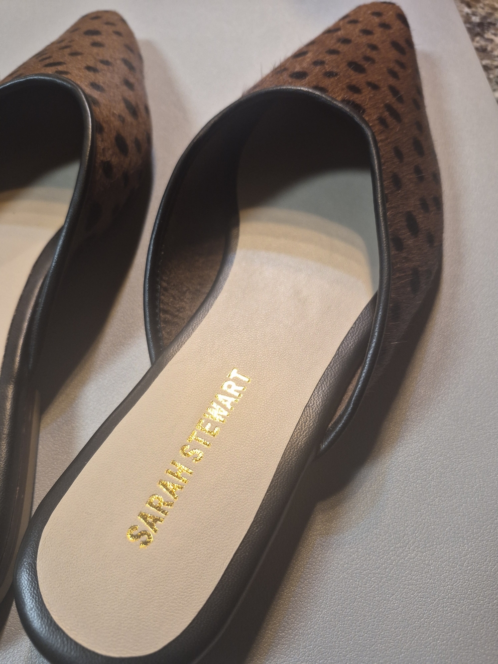 Mabrey Slip On Mules In Cheetah Print - Picture 3 of 7